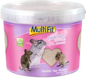 Produktbild von MultiFit Badesand für Chinchilla Degu und Rennmaus aus Naturmaterial 5 kg - 5 kg