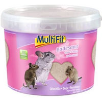 Produktbild von MultiFit Badesand für Chinchilla Degu und Rennmaus aus Naturmaterial 5 kg - 5 kg