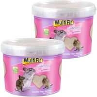 Produktbild von MultiFit Badesand für Chinchilla und Degu aus Naturmaterial 2x5 kg - 2 x 5 kg