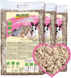 Produktbild von MultiFit Baumwoll-Überstreu für Kaninchen 3x30 l