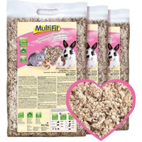 Produktbild von MultiFit Baumwoll-Überstreu für Kaninchen 3x30 l