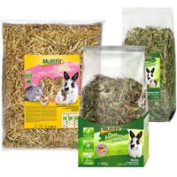 Produktbild von MultiFit Bio Futterpaket für Kaninchen mit getrockneten Kräutern 2,2 kg - 3 x 2,2 kg