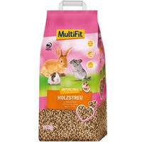 Produktbild von MultiFit Bio Natur-Holzstreu für Katzen 11 kg - 11 kg
