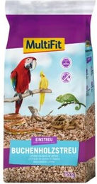 Produktbild von MultiFit Bunter Rindenmulch aus Holzspänen für Vögel und Reptilien 15 kg - 15 kg