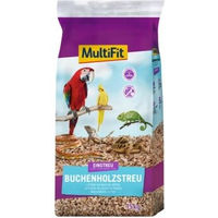 Produktbild von MultiFit Bunter Rindenmulch aus Holzspänen für Vögel und Reptilien 15 kg - 15 kg