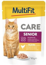 MultiFit Care Nassfutter Katze Senior Huhn 24x85 g - 24 x 85 g – Bild 1 von 1