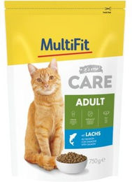 MultiFit Care Trockenfutter Katze Adult Lachs und Geflügel Sensitive ohne Zucker 750 g - 750 g – Bild 1 von 2