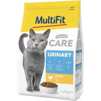 Produktbild von MultiFit Care Trockenfutter Katze Adult Urinary Huhn 1,4 kg mit niedrigem Phosphorgehalt und ohne Zucker - 1,4 kg
