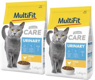 MultiFit Care Urinary Trockenfutter für Katzen Adult Huhn 2x1,4 kg - 2 x 1,4 kg – Bild 1 von 2