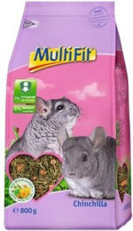 Produktbild von MultiFit Chinchilla Hauptfutter vegan ohne Konservierungsstoffe und Zucker 800g - 800 g
