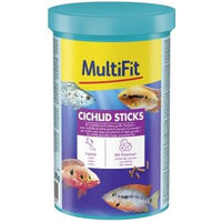 Produktbild von MultiFit Cichlid Sticks Süßwasser Fischfutter 1L