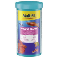 Produktbild von MultiFit Colour Flakes Fischfutter 250ml