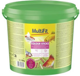 Produktbild von MultiFit Colour Sticks Color-Enhancing Fischfutter für Teichfische 5 kg