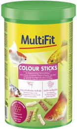 MultiFit Colour Sticks Fischfutter für farbenprächtige Teichzierfische 1 l – Bild 1 von 1