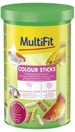 Produktbild von MultiFit Colour Sticks Fischfutter für Teichfische 1 l