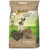 Produktbild von MultiFit Country Pellets Kaninchen Hauptfutter vegan ohne tierisches Protein und Zucker 10 kg - 10 kg
