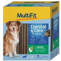 Produktbild von MultiFit DentalCare Mint Zahnpflege-Sticks für erwachsene Hunde Mittel 720g Multipack