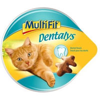 Produktbild von MultiFit Dentalys Zahnpflege Hundensnack Fisch 7x60g