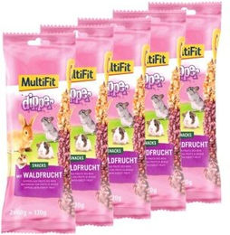MultiFit Dippers Knabberstangen Waldfrüchte für Kaninchen 5x60 g - 5 x 120 g – Bild 1 von 1