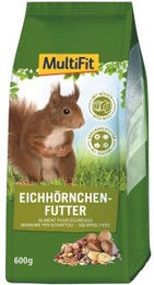 Produktbild von MultiFit Eichhörnchenfutter Streufutter mit Sonnenblumenkernen und Mehlwürmern 600 g