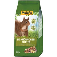 Produktbild von MultiFit Eichhörnchenfutter Streufutter mit Sonnenblumenkernen und Mehlwürmern 600 g