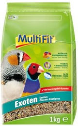 Produktbild von MultiFit Exotenfutter Hauptfutter für Vögel mit Insekten sowie Weich- und Krustentieren 1kg - 1 kg