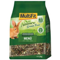 Produktbild von MultiFit Getreidefreies Hauptfutter für Zwergkaninchen Sensitive Vegan 1,5 kg - 1,5 kg