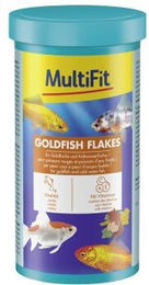 Produktbild von MultiFit Goldfish Flakes Fischfutter für Goldfische und Kaltwasserfische 250ml