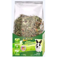 Produktbild von MultiFit Grain Free Herbs Hauptfutter für Zwergkaninchen 400g getreidefrei - 400 g