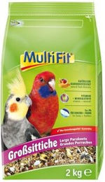 Produktbild von MultiFit Großsittichfutter mit Insekten sowie Weich- und Krustentieren 2 kg - 2 kg
