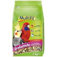 Produktbild von MultiFit Großsittichfutter mit Insekten sowie Weich- und Krustentieren 2 kg - 2 kg