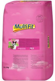 MultiFit Hauptfutter für Zwergkaninchen mit Alfalfa vegan ohne Zucker 12,5 kg - 12,5 kg – Bild 1 von 2