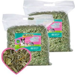 Produktbild von MultiFit Heu mit Pfefferminze 2x500 g - 2 x 500 g