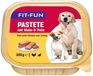 Produktbild von MultiFit Hund Nassfutter Pastete Huhn und Pute Adult 36x300 g