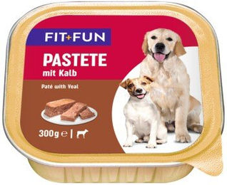 Produktbild von MultiFit Hund Nassfutter Pastete Kalb Adult ohne Farb-, Aroma- und Konservierungsstoffe 18x300 g