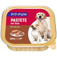 Produktbild von MultiFit Hund Nassfutter Pastete Kalb Adult ohne Farb-, Aroma- und Konservierungsstoffe 18x300 g