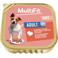 Produktbild von MultiFit Hund Nassfutter Pastete mit Truthahn 12x150 g - 11 x 150 g