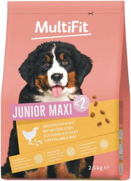 MultiFit Hundefutter Junior Maxi Geflügel und Reis 2,5 kg – Bild 1 von 1