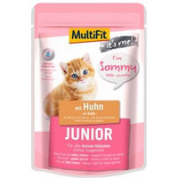 Produktbild von MultiFit It's Me Sammy Junior Hundefutter Huhn für Kitten 48x85 g - 48 x 85 g