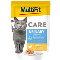 Produktbild von MultiFit It's Me Urinary Katzen Diätfutter Huhn Adult 48x85 g - 48 x 85 g