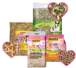 Produktbild von MultiFit Katzenstreu Set mit 3 Sorten