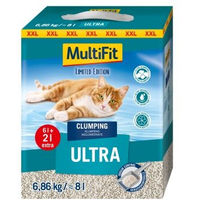 Produktbild von MultiFit Katzenstreu Ultra Klumpstreu 8l