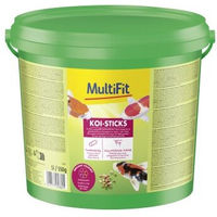 Produktbild von MultiFit Koi-Sticks Schwimmfutter für Kois und Teichfische 5 l