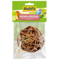 Produktbild von MultiFit Kolbenhirse Weiden-Hirseball 25g - 25 g