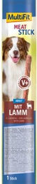 MultiFit Meatsticks Belohnungssnack Lamm mit hohem Fleischanteil 25x12g - 25 x 12 g – Bild 1 von 2