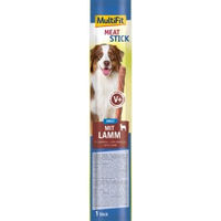 Produktbild von MultiFit Meatsticks Belohnungssnack Lamm mit hohem Fleischanteil 25x12g - 25 x 12 g
