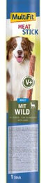 MultiFit Meatsticks Belohnungssnack Wild mit hohem Fleischanteil 25x12g - 25 x 12 g – Bild 1 von 2