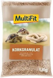 Produktbild von MultiFit MF Korkgranulat für Schildkröten und Schlangen Braun 1,3 kg - 1,3 kg