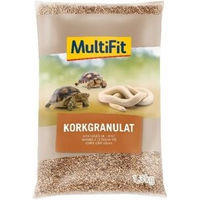 Produktbild von MultiFit MF Korkgranulat für Schildkröten und Schlangen Braun 1,3 kg - 1,3 kg