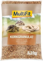 Produktbild von MultiFit MF Korkgranulat für Schildkröten und Schlangen Braun 5,2 kg - 5,2 kg